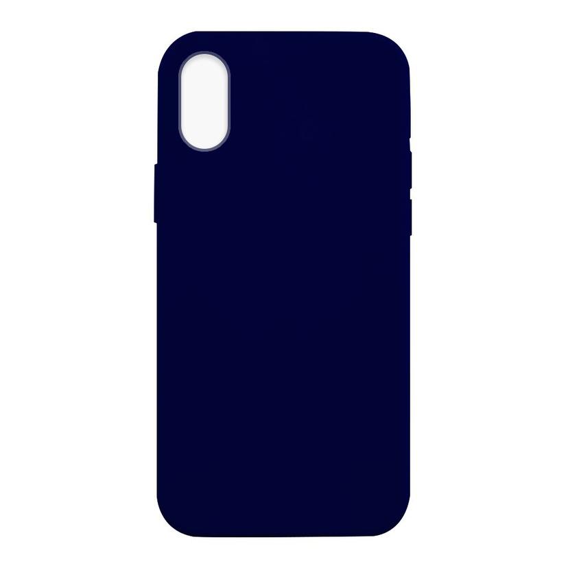 Silikon Case iPhone XS Max - Dark Blue