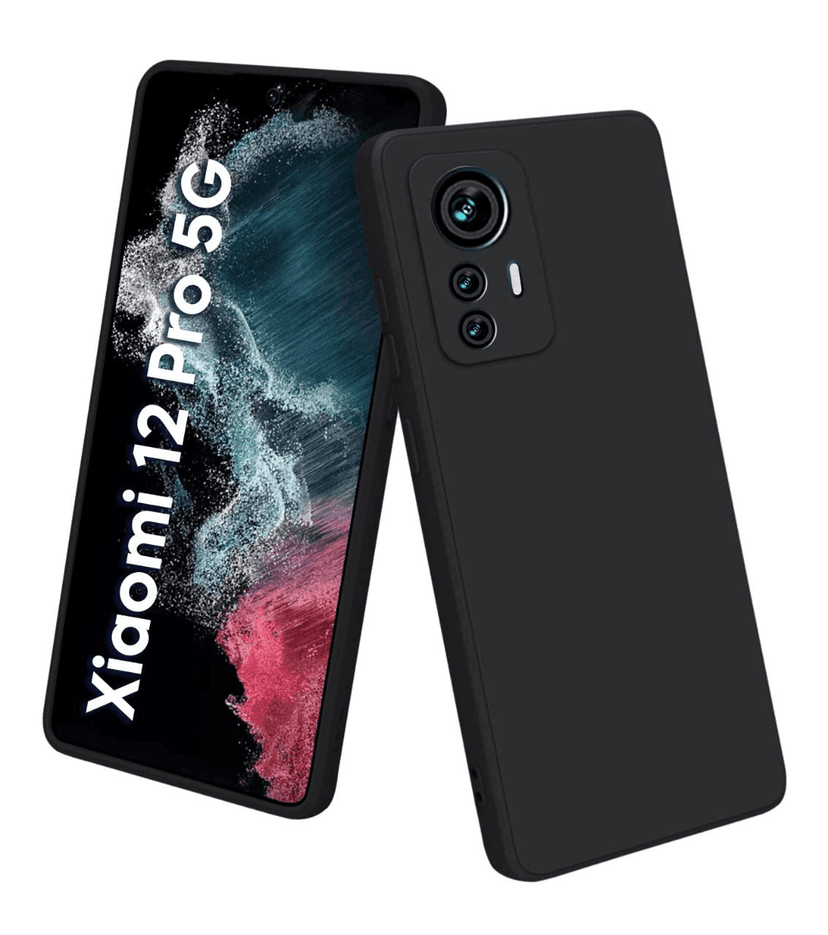 Silikon Case Xiaomi 12 Pro - Black