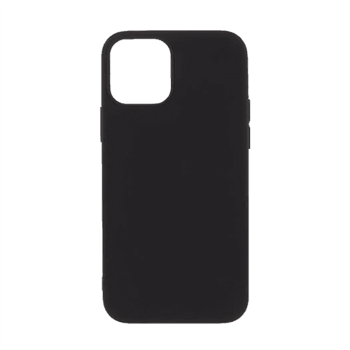 Silikon Case iPhone 12 / 12 Pro - Black