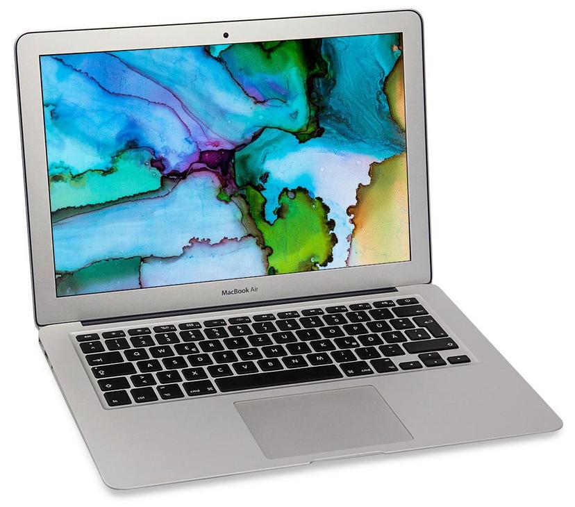 Apple MacBook Air (13" Early 2014) - Core i5-4260U - 4GB RAM - 256GB SSD - QUERTY (Schweden/Finnland) - Silver - Sehr gut