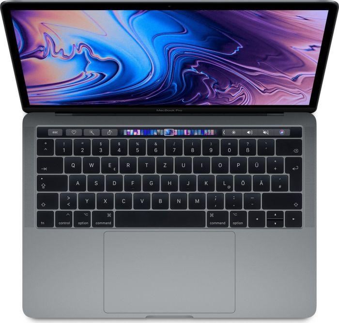 Apple MacBook Pro (13" 2018, 4 TBT3) - Core i7-8559U - 16GB RAM - 512GB SSD - QUERTY (Schweden/Finnland) - Space Gray - Gut