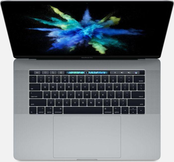 Apple MacBook Pro (15" 2017) - Core i7-7700HQ - 16GB RAM - 512GB SSD - AZERTY (Frankreich) - Silver - Gut