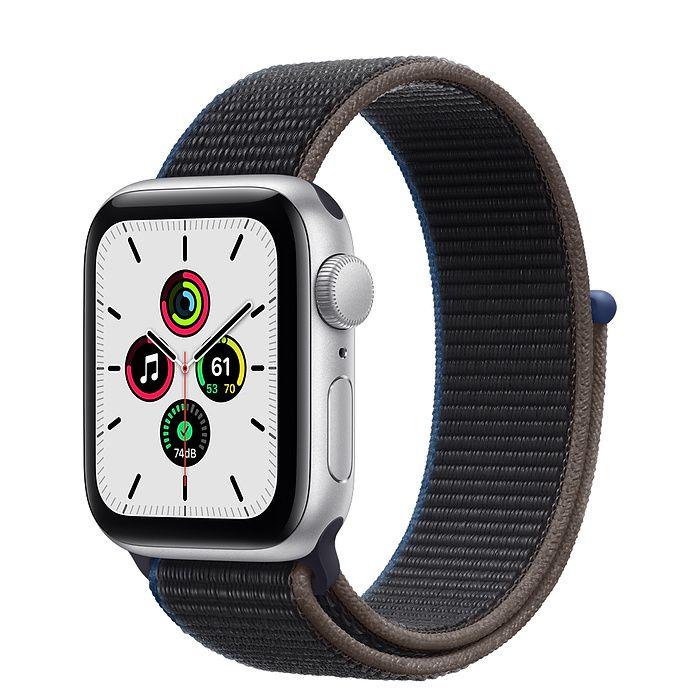 Apple Watch Se Aluminium 40 Mm 2020 Silver Sport Loop Grau