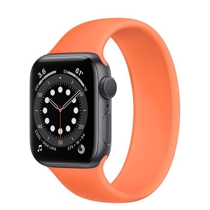 Apple Watch Series 6 Aluminium 40 Mm 2020 Space Gray Solo Loop Orange