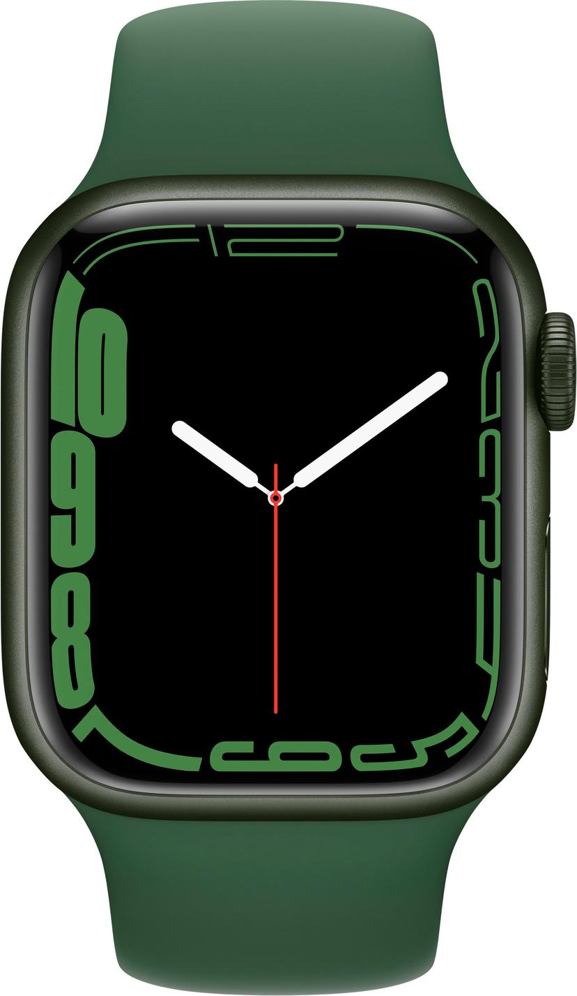Apple Watch Series 7 Aluminium 41 Mm 2021 Green Sportarmband Grün