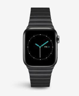 Apple Watch Series 8 Edelstahl 41 Mm 2022 Graphite Link Armband Schwarz