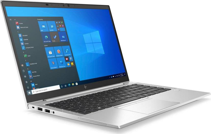HP EliteBook 840 G8 14" - Core i5-1135G7 - 16GB RAM - 256GB SSD - QUERTY (Schweden/Finnland) - Silver - Sehr gut