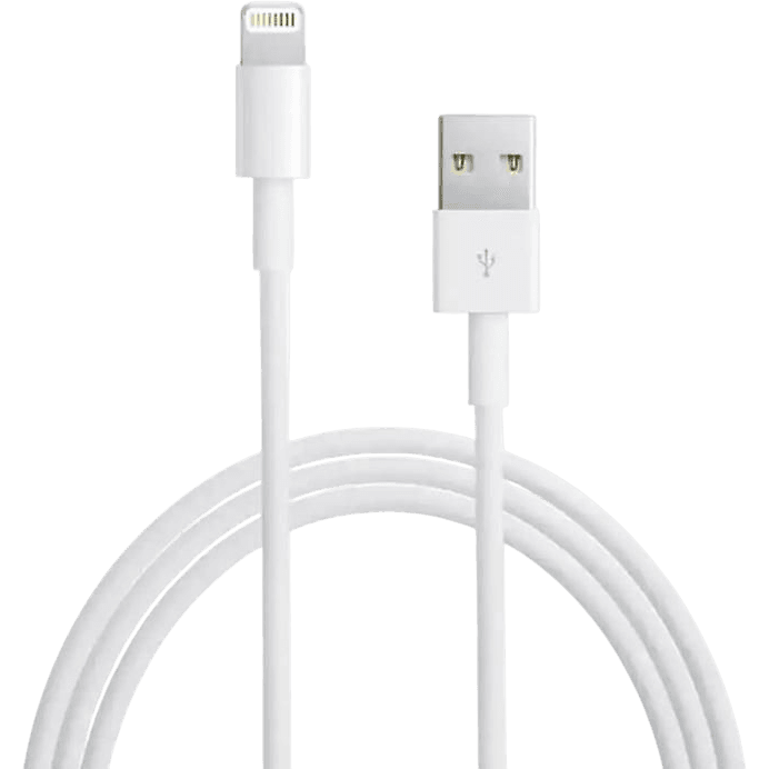 Ladekabel USB A zu Lightning | Weiss | Neu