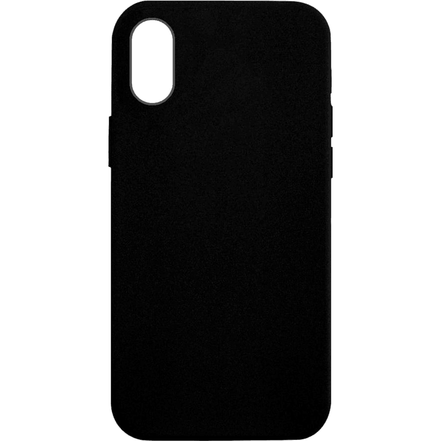 Silikon Case iPhone XR | Schwarz | Neu