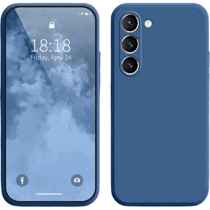 Silikon Case Samsung Galaxy S25 5G | Blau | Neu