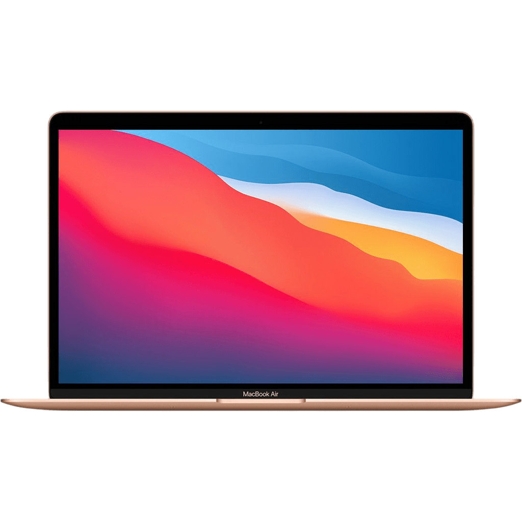 Apple MacBook Air (13" 2020) | Gold | Sehr gut | QWERTY (Vereinigte Staaten) | Apple M1 | 8 GB RAM | 256 GB SSD
