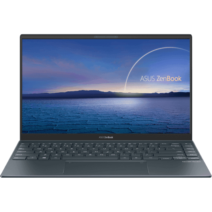Asus ZenBook 14 UM425 14" | Grau | Gut | QWERTY (Skandinavien) | Ryzen 7 | 16 GB RAM | 256 GB SSD