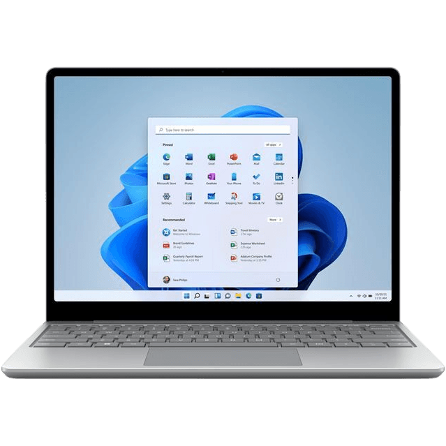 Microsoft Surface Laptop Go 2 Touch 12.4" | Silber | Wie neu | QWERTZ (Deutschland) | Core i5 | 8 GB RAM | 256 GB SSD