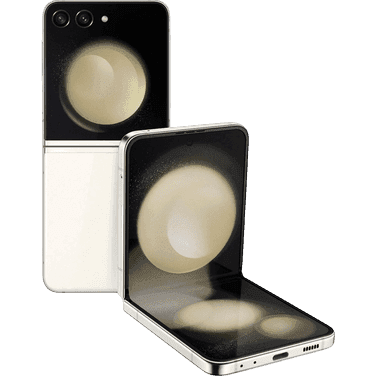 Samsung Galaxy Z Flip 5 5G | Weiss | Sehr gut | Dual SIM + eSIM | 512 GB