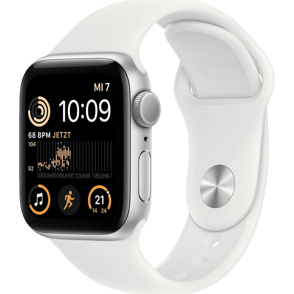 Apple Watch SE (2022) | 40 mm | Silber | Gut | Aluminium | GPS