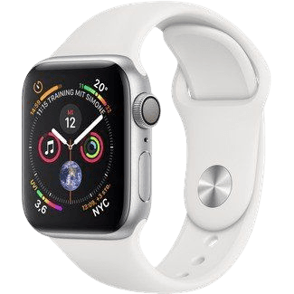 Apple Watch Series 4 (2018) | 40 mm | Silber | Gut | Aluminium | GPS