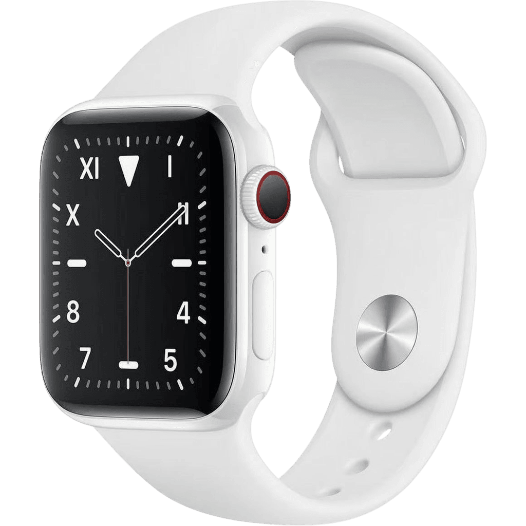 Apple Watch Series 5 (2019) | 40 mm | Weiss | Gut | Keramik | GPS + Cellular
