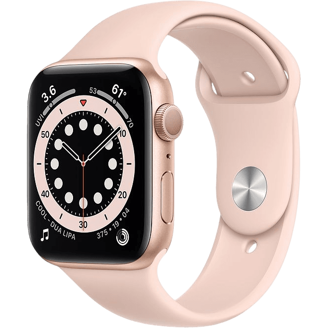 Apple Watch Series 6 (2020) | 44 mm | Gold | Gut | Aluminium | GPS