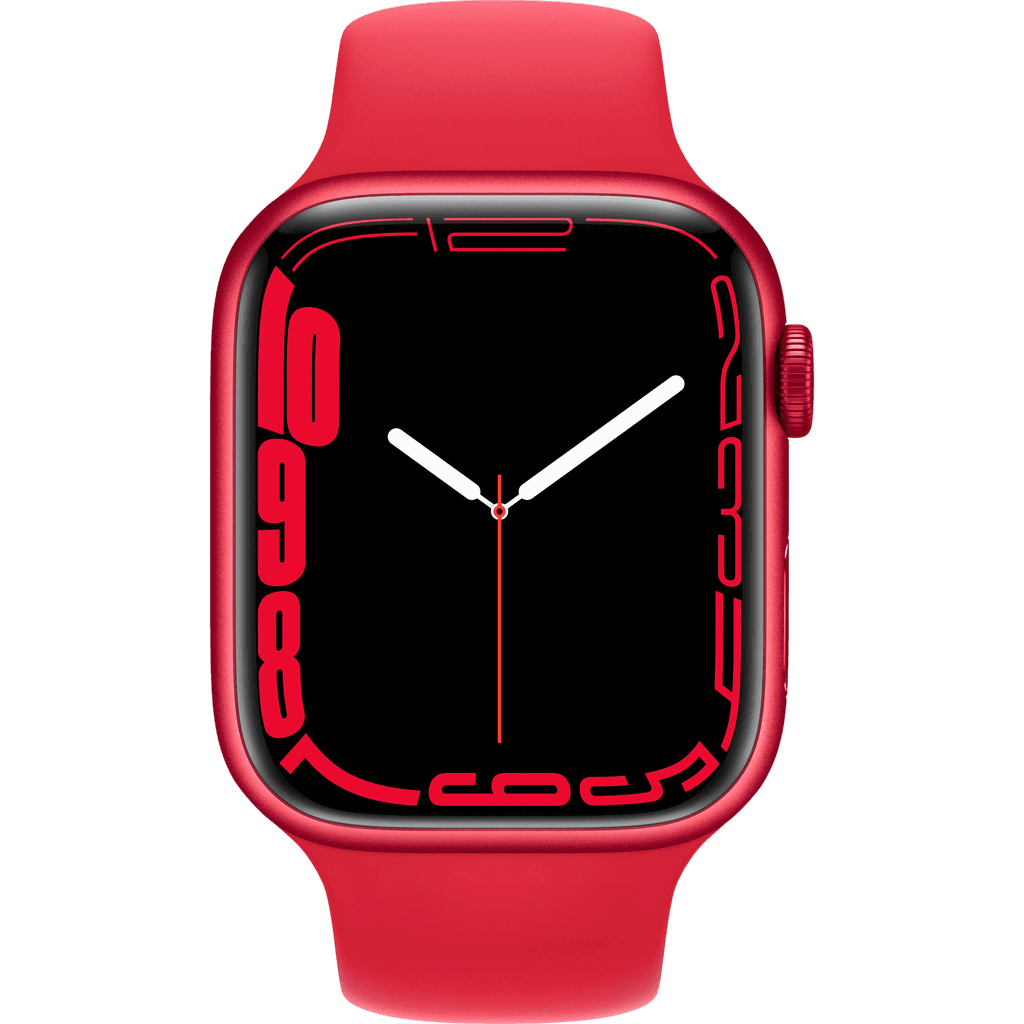 Apple Watch Series 7 (2021) | 41 mm | Rot | Gut | Aluminium | GPS