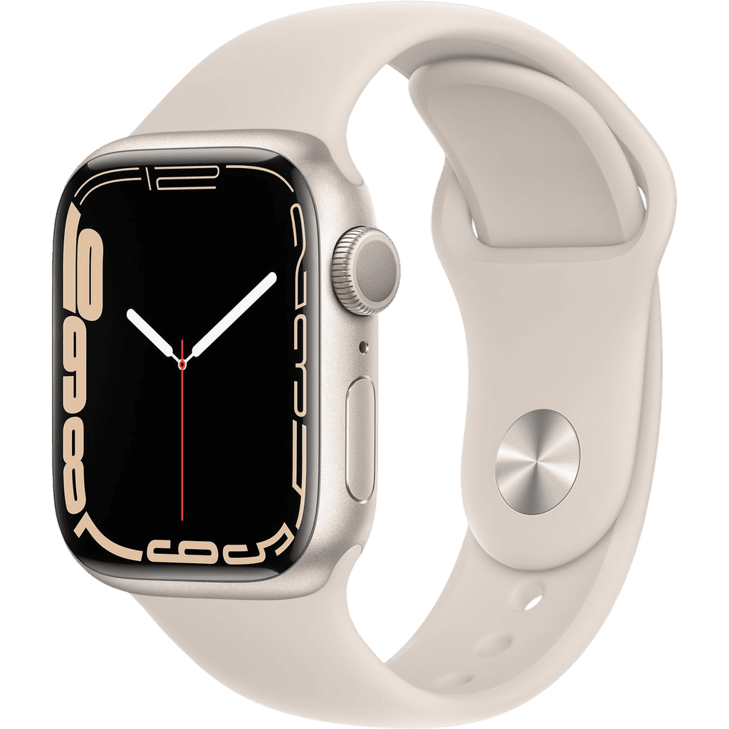 Apple Watch Series 7 (2021) | 41 mm | Silber | Gut | Aluminium | GPS